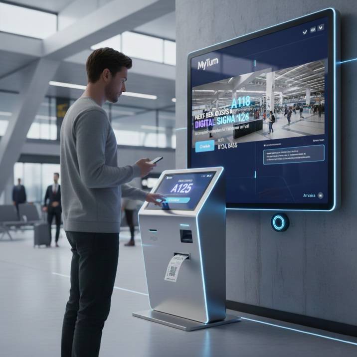 MyTurn Kiosk and Digital Signage